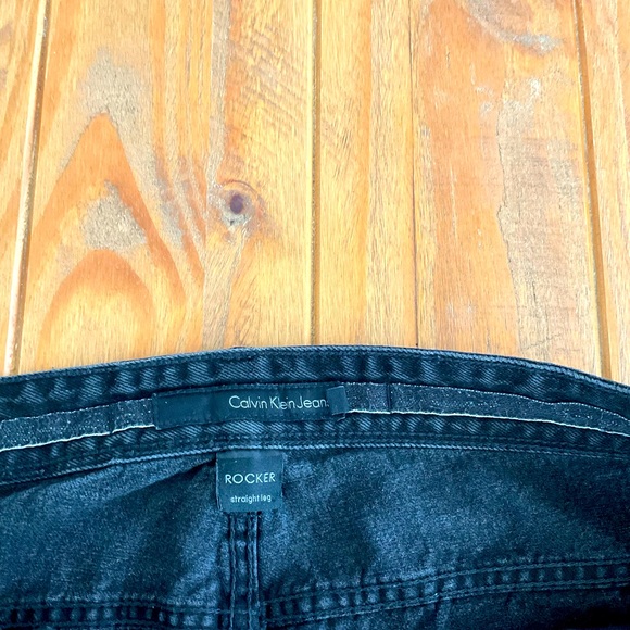 Calvin Klein Black Rocker Jean W31 - Picture 2 of 4
